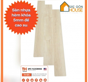 Sàn nhựa hèm khóa THfloor TH924 (5mm) - Giá: 255.000 đ/m2