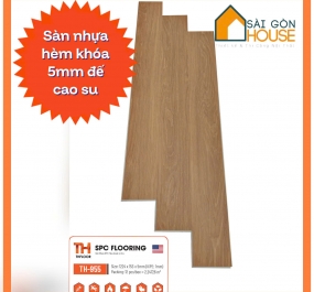 Sàn nhựa hèm khóa THfloor TH955 (5mm) - Giá: 255.000 đ/m2