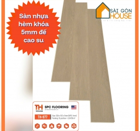 Sàn nhựa hèm khóa THfloor TH977 (5mm) - Giá: 255.000 đ/m2