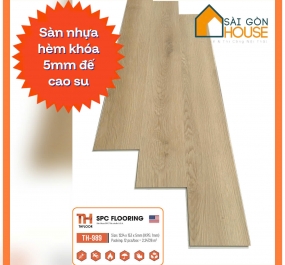 Sàn nhựa hèm khóa THfloor TH989 (5mm) - Giá: 255.000 đ/m2