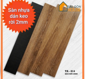 Sàn nhựa dán keo TA-814 (2mm)