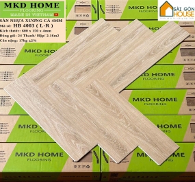 Sàn nhựa xương cá Mikado HB4003 (4mm)
