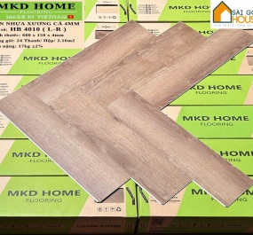 Sàn nhựa xương cá Mikado HB4010 (4mm)