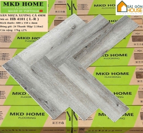 Sàn nhựa xương cá Mikado HB4101 (4mm)