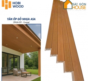 Tấm ốp gỗ nhựa Hobiwood ASA 001