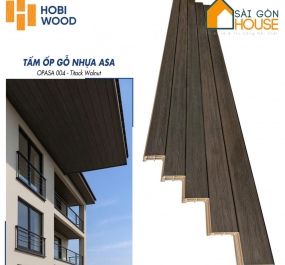 Tấm ốp gỗ nhựa Hobiwood ASA 004
