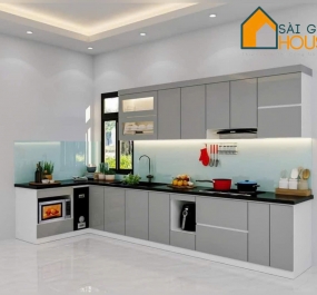 TỦ BẾP CHỮ  L 