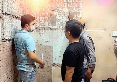 Khảo Sát Tủ Bếp chữ L (công trình Nguyễn Trãi Quận 5)