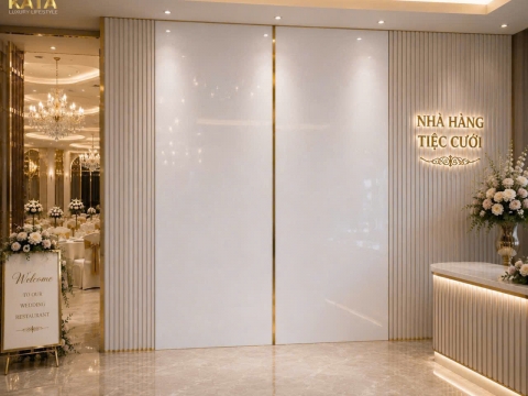 Tấm ốp Tường Than Tre Trắng Nhủ N-01
